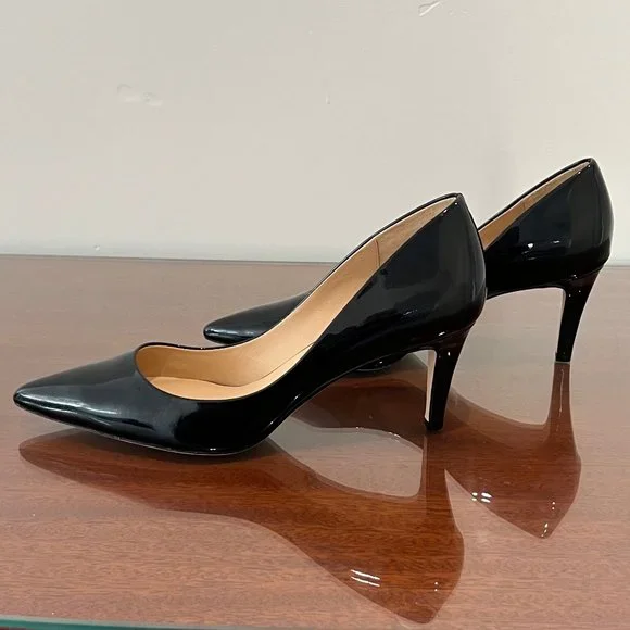 NIB Badgley Mischka Poise II Leather Pumps - Picture 10 of 13